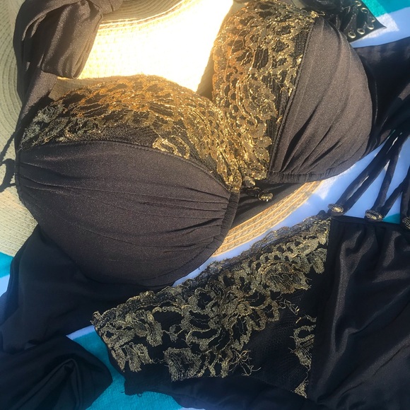 NWT beach bunny bikini big girls don’t cry XL/L - Picture 16 of 17